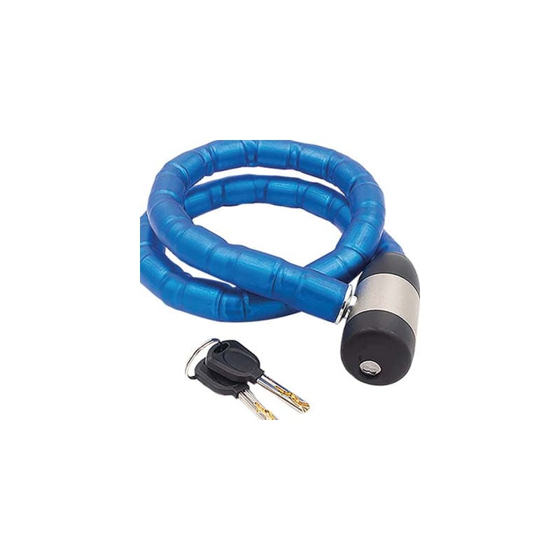 foto del prodotto antifurto snodato con chiave cm.120