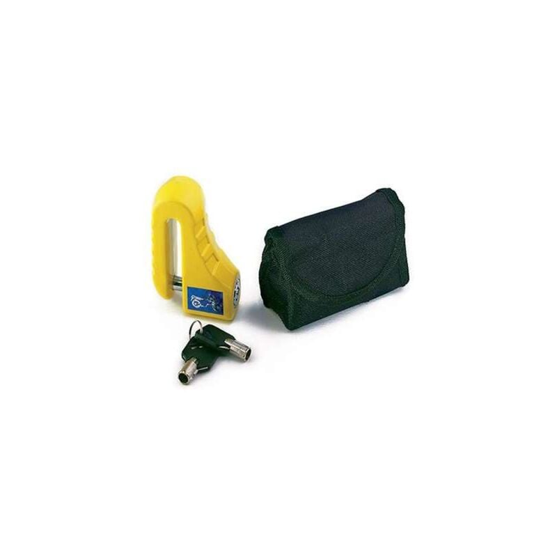 foto del prodotto antifurto universale per freno a disco moto con perno