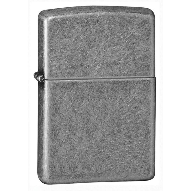 foto del prodotto antique silver plate lighter, argento, one size zippo