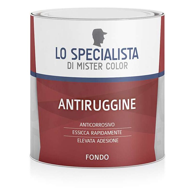 foto del prodotto antiruggine all acqua grigia 0,5 l lo specialista