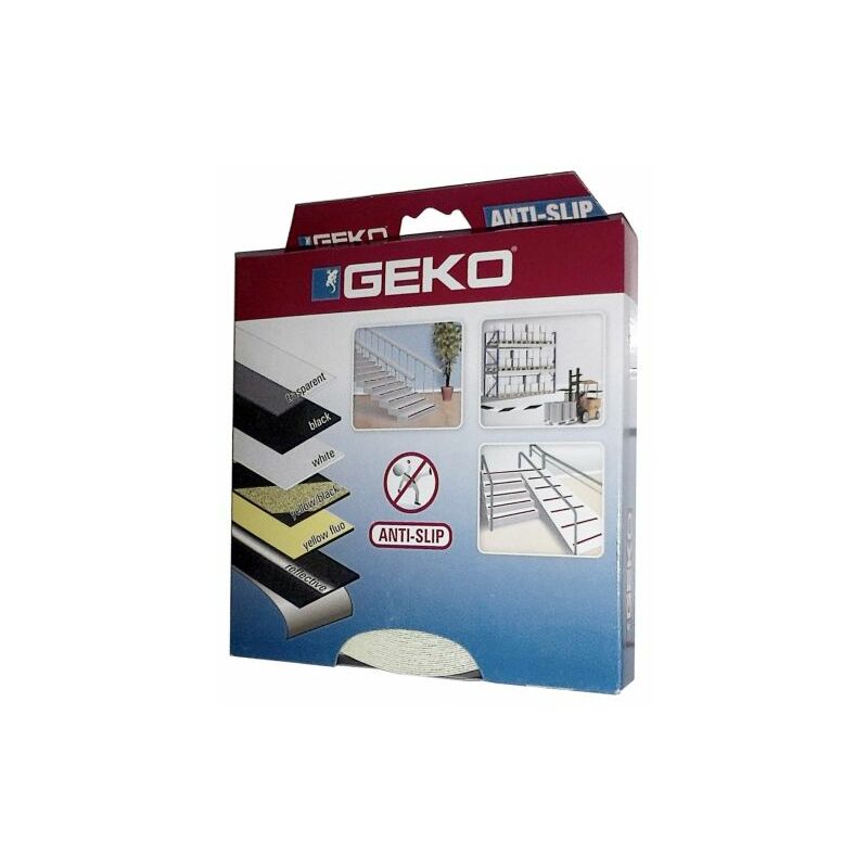 foto del prodotto antisdrucciolo geko striscia 25 mm rot 15 m giallo