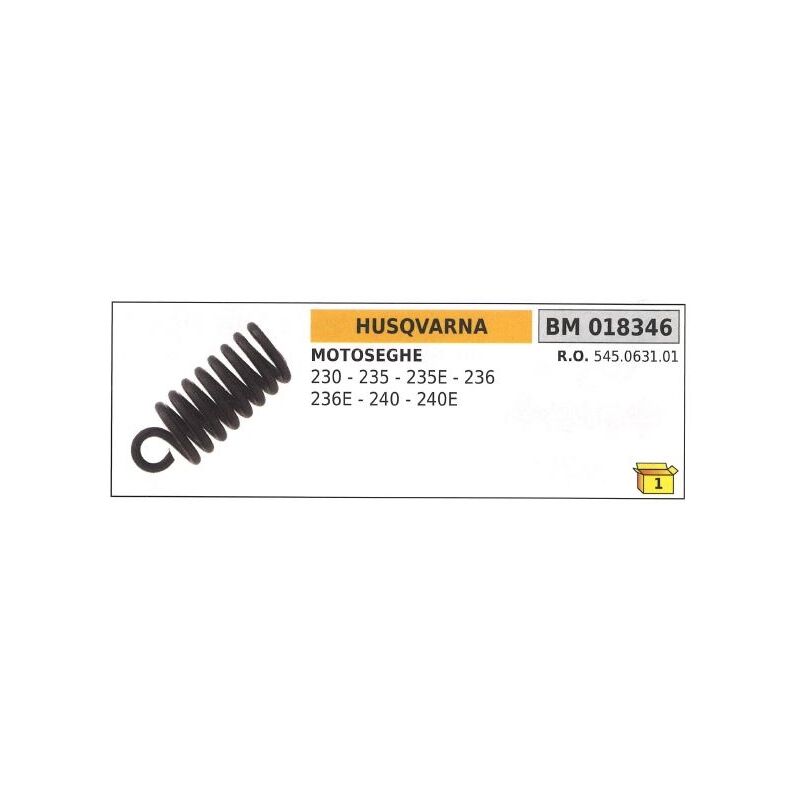 foto del prodotto antivibrante a molla husqvarna motosega 230 235 235e 236 236e 240 240e 018346