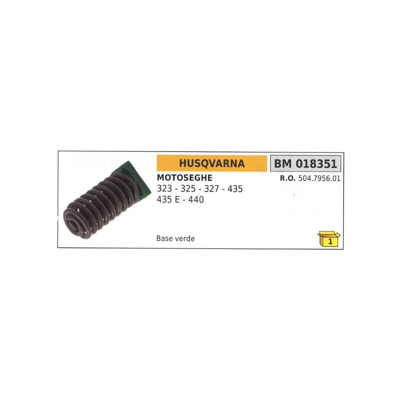 foto del prodotto antivibrante a molla husqvarna motosega 323 325 327 435 435 e 440 018351