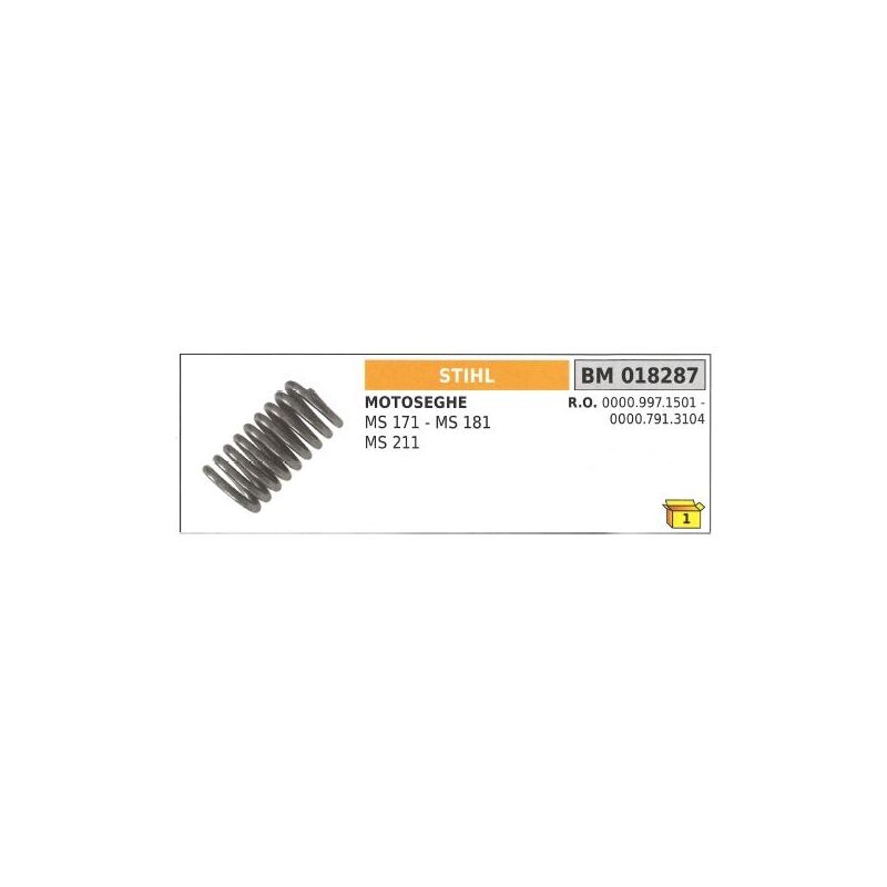 foto del prodotto antivibrante a molla stihl motosega ms 171 181 211 018287