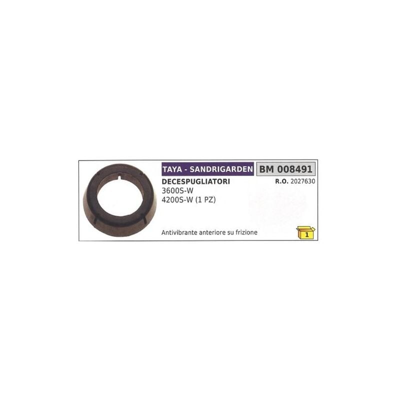 foto del prodotto antivibrante anteriore frizione taya decespugliatore 3600s w 4200s w 008491