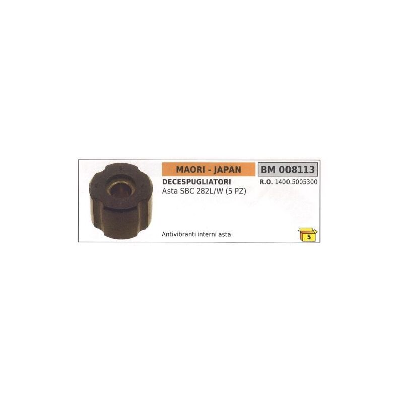 foto del prodotto antivibrante asta maori decespugliatore asta sbc 282l w 5 pz 008113