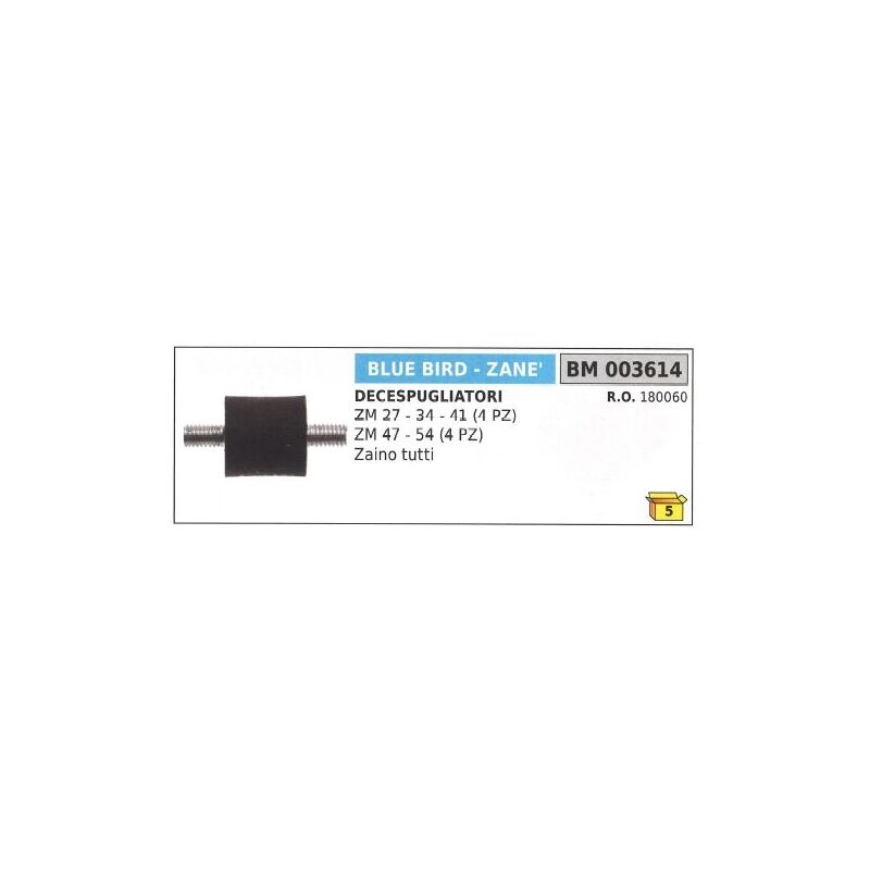 foto del prodotto antivibrante blue bird per decespugliatore zm 27 34 41 zm 47 003614