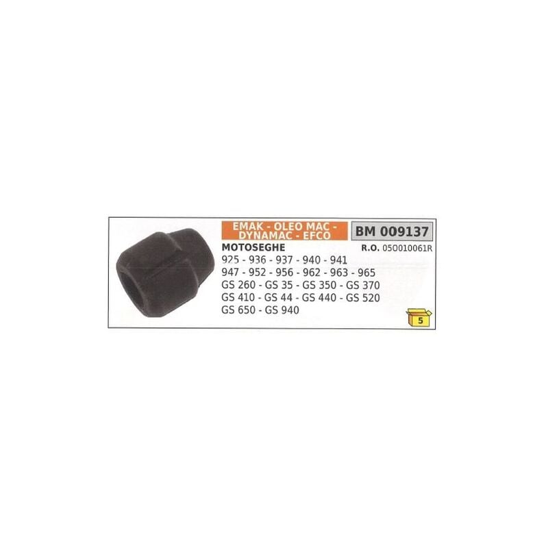 foto del prodotto antivibrante emak motosega 925 936 937 940 941 947 952 956 962 963 965 009137