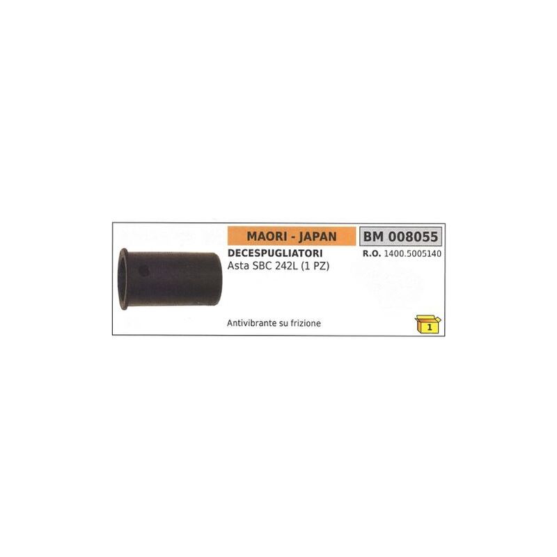 foto del prodotto antivibrante frizione asta maori decespugliatore asta sbc 242l 1 pz 008055