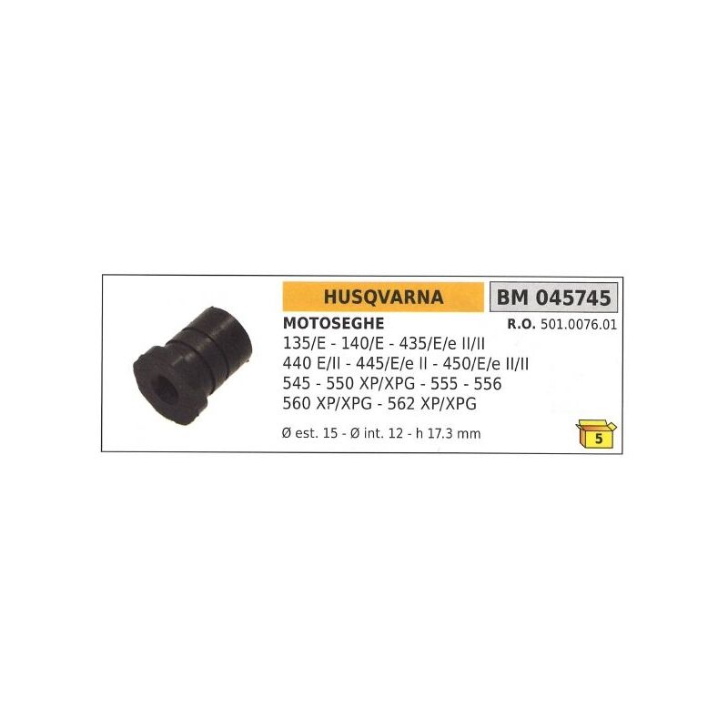 foto del prodotto antivibrante husqvarna per motosega 135 e 140 e 435 e e ii iii 045745