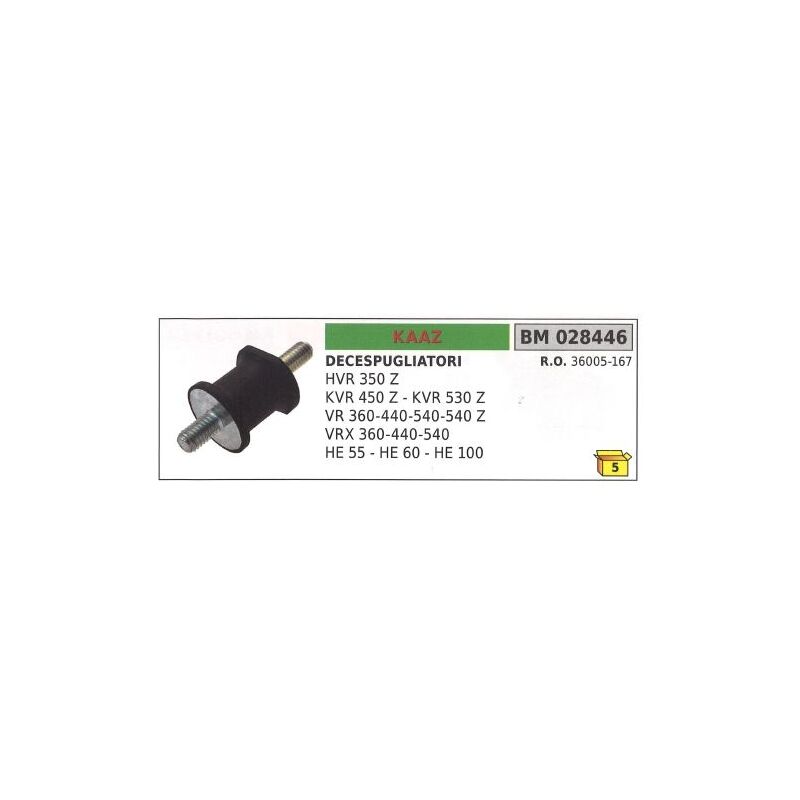 foto del prodotto antivibrante kaaz decespugliatore hvr 350 z kvr 450 z 530 z vr 360 440 028446