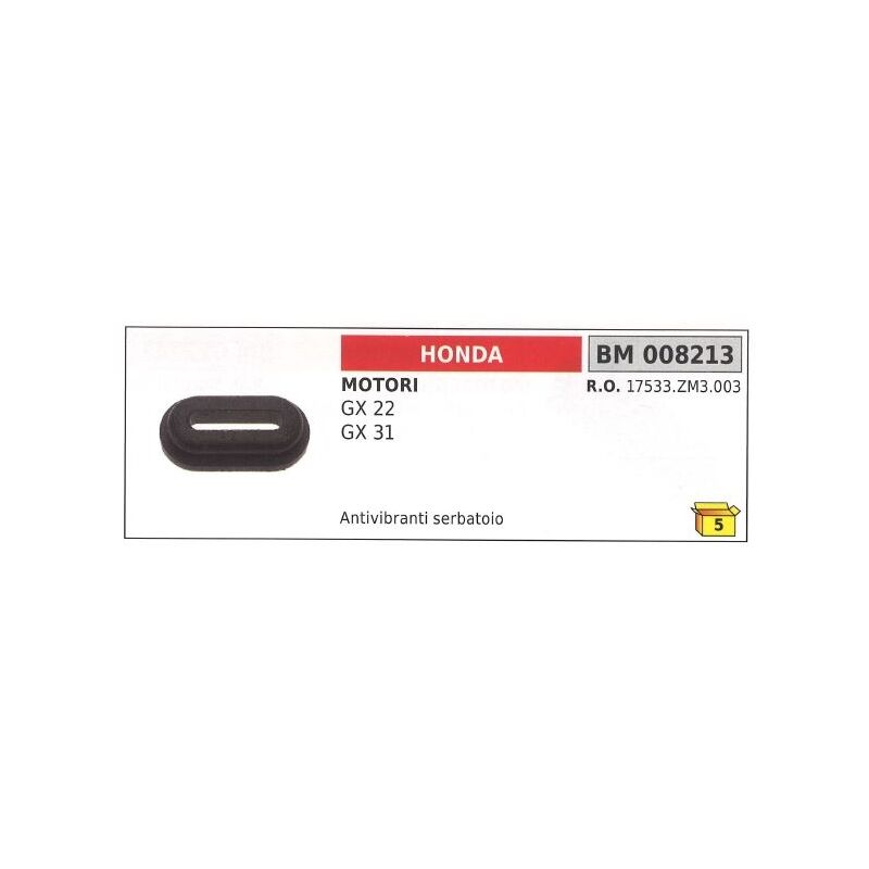 foto del prodotto antivibrante serbatoio honda per motore gx 22 gx 31 008213