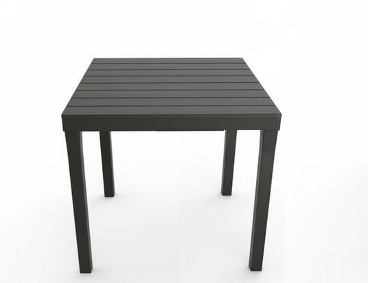 foto del prodotto antracite tavolo bali 78x78x72
