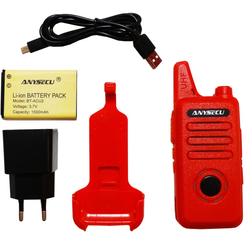 foto del prodotto anysecu ac-u2 rosso