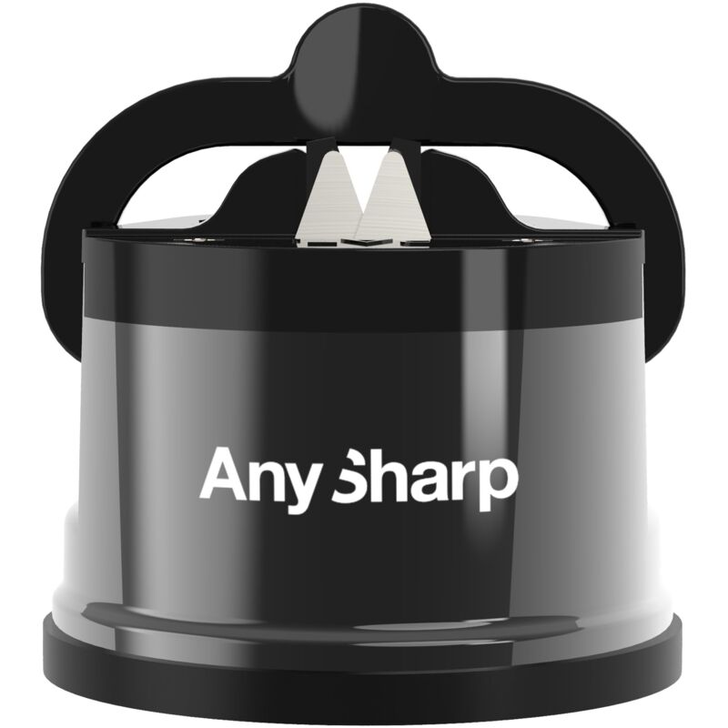 foto del prodotto anysharp pro affilacoltelli metal con ventosa, grigio