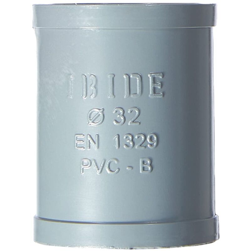 foto del prodotto anzapack 857741c manicotto in pvc femmina femmina da 32 mm.