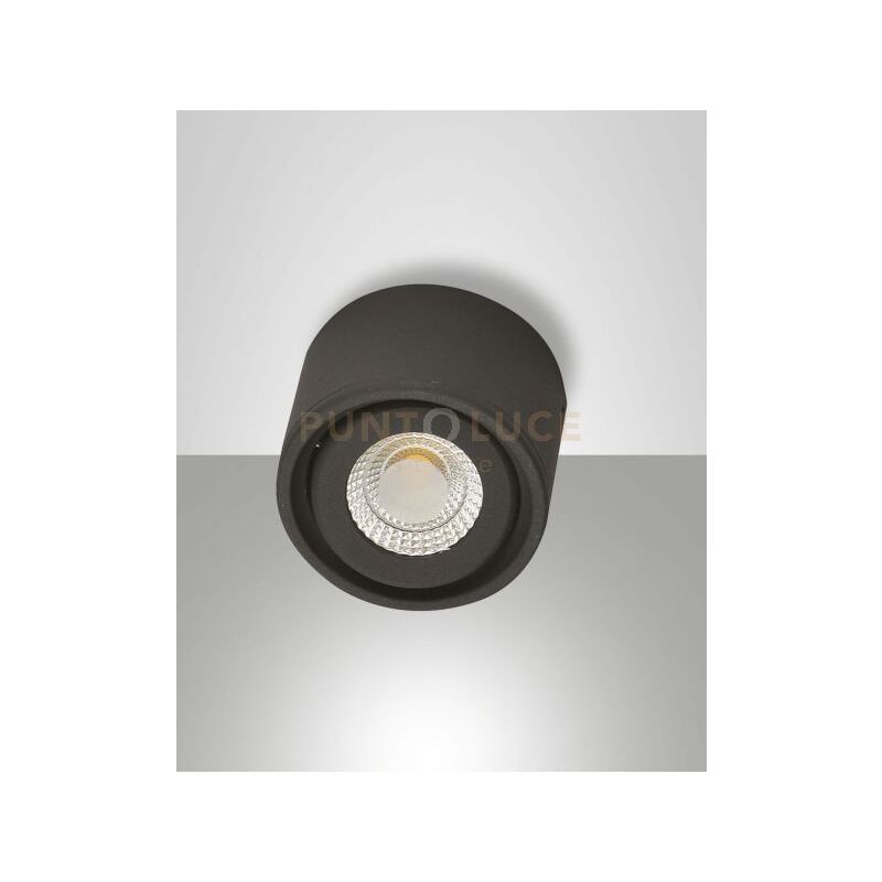 foto del prodotto anzio luce spot antracite 3000k 630lm 6w in alluminio ip21