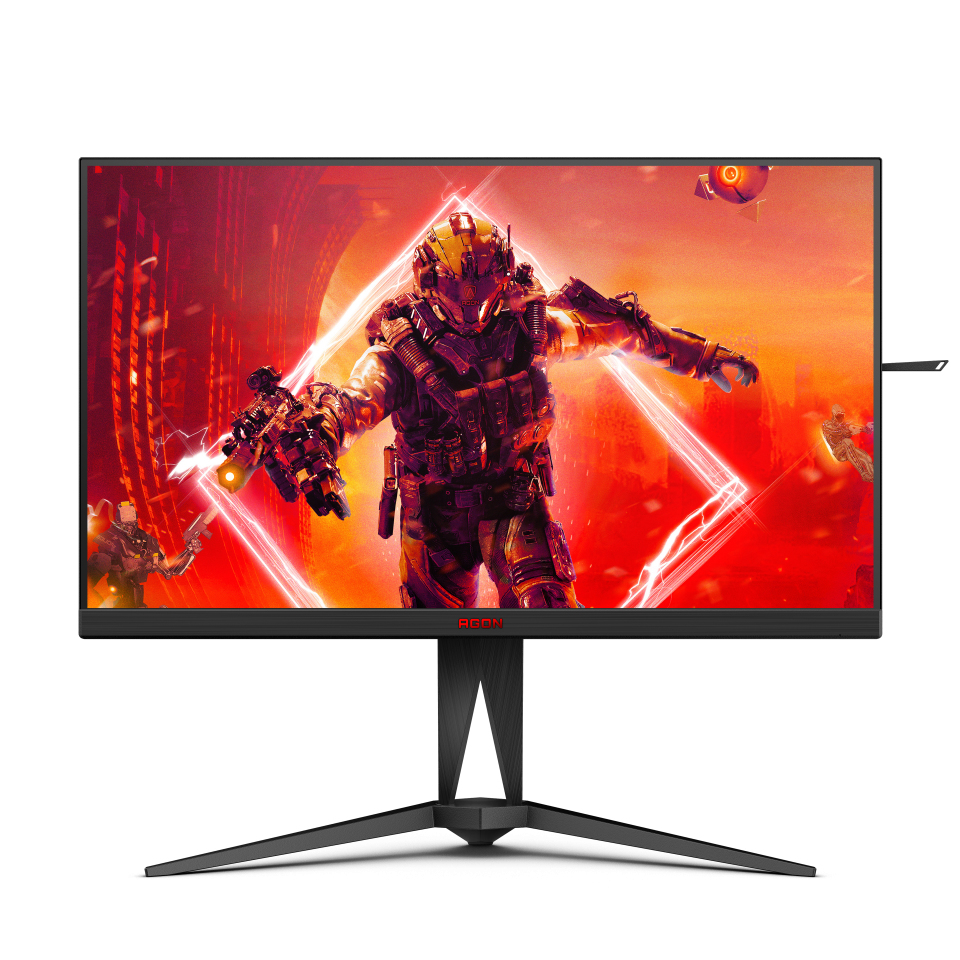 foto del prodotto aoc ag275qx eu monitor pc 68,6 cm 27 2560 x 1440 pixel quad hd nero, rosso