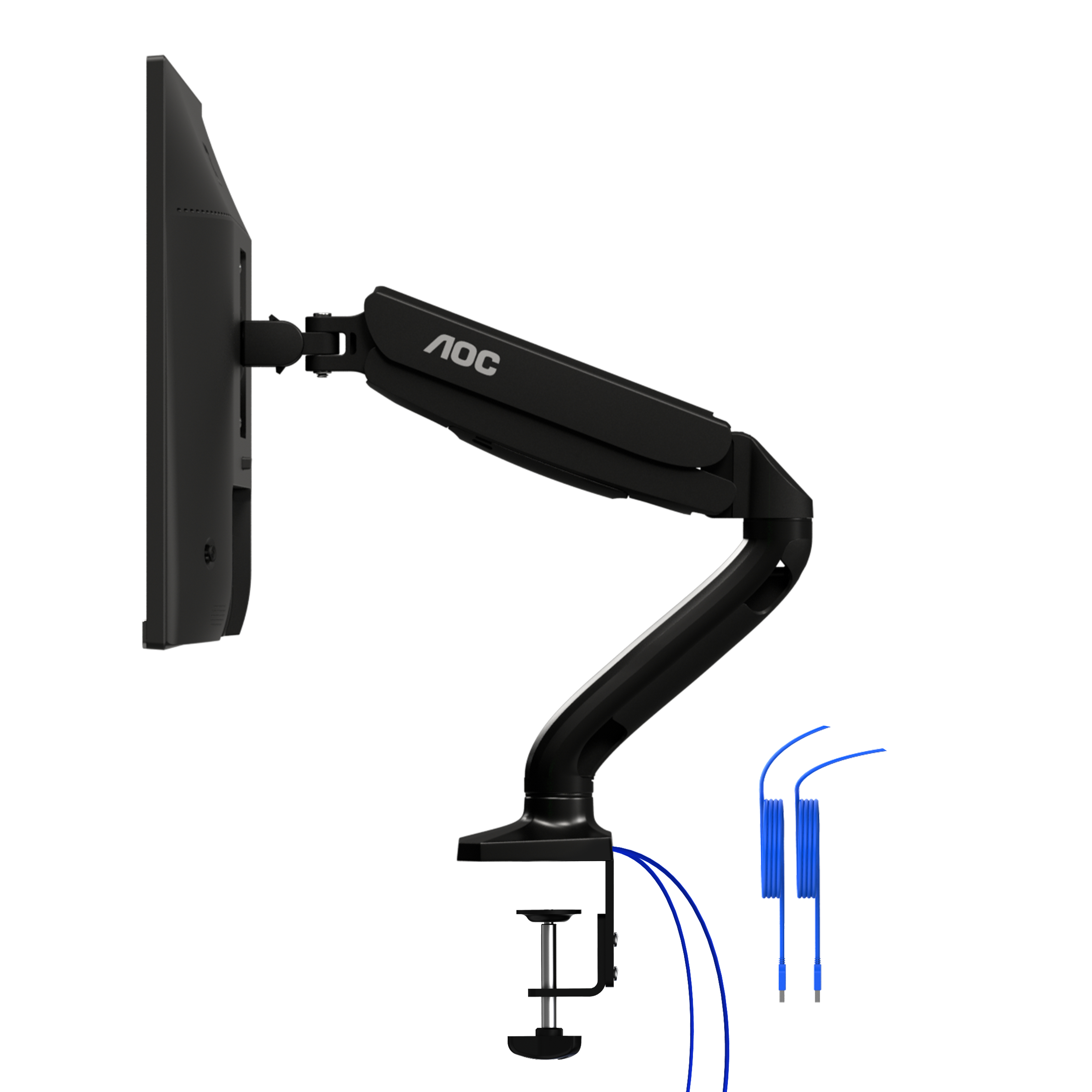foto del prodotto aoc as110dx supporti a parete per tv 81,3 cm 32 scrivania nero