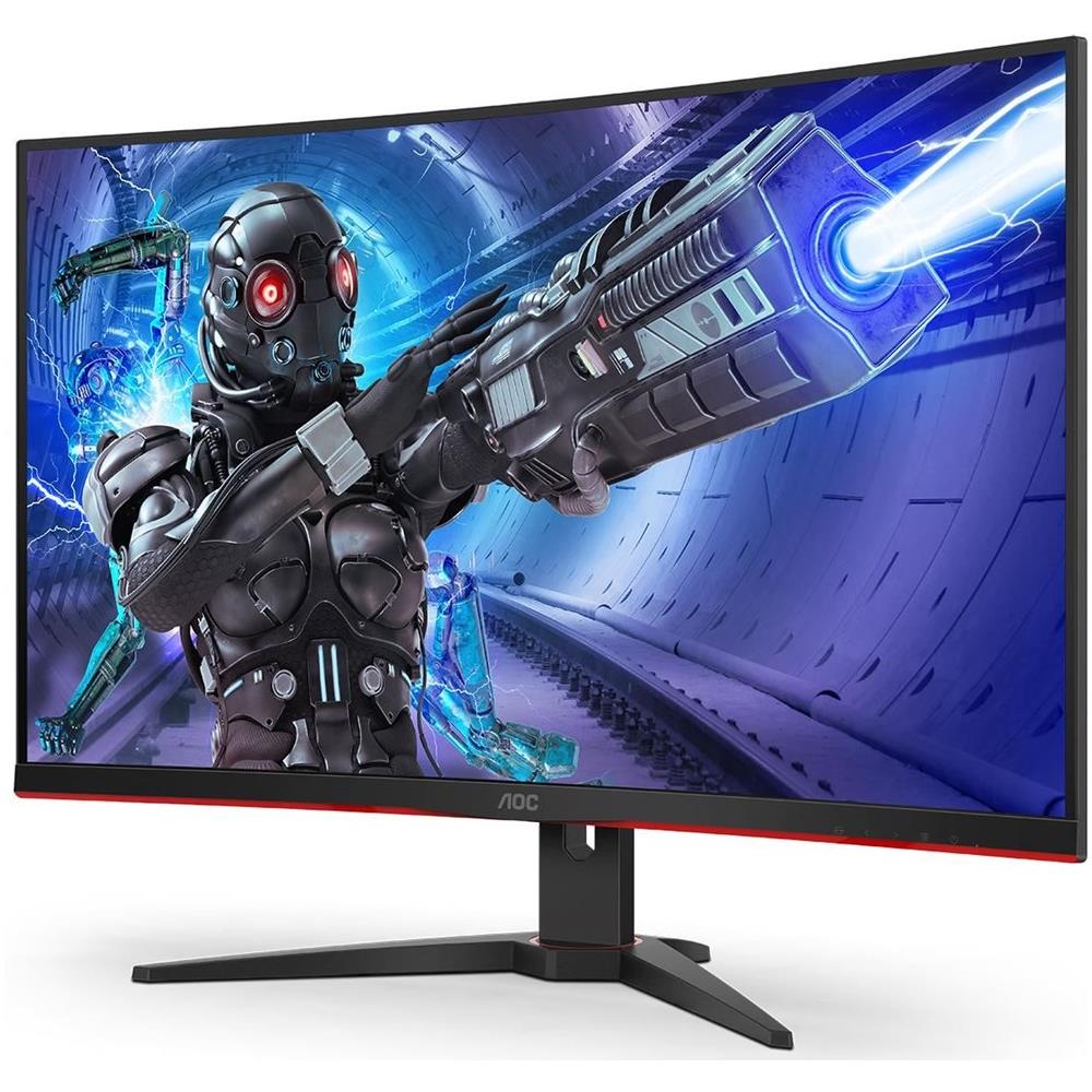 foto del prodotto aoc g2 c32g2ze bk monitor pc 80 cm 31.5 1920 x 1080 pixel full hd led nero, rosso