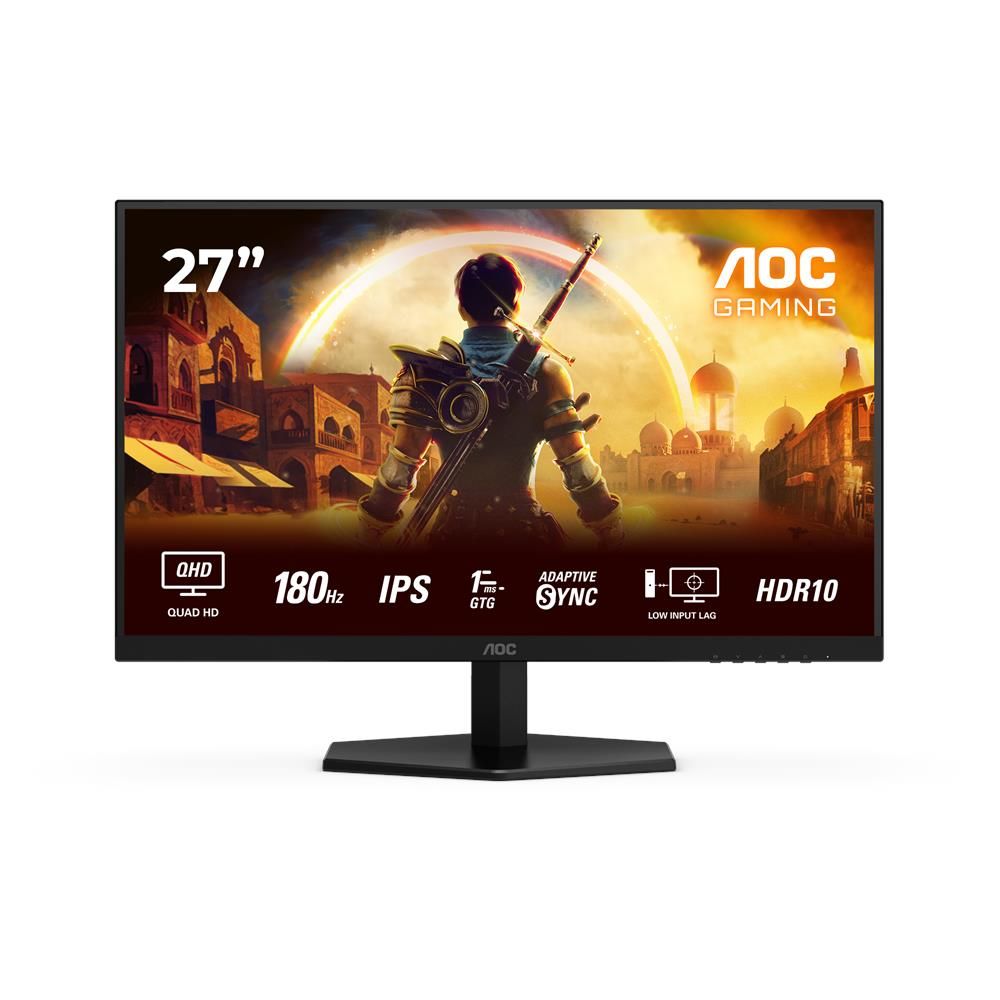 foto del prodotto aoc g4 q27g42xe monitor pc 68,6 cm 27 2560 x 1440 pixel quad hd nero, rosso