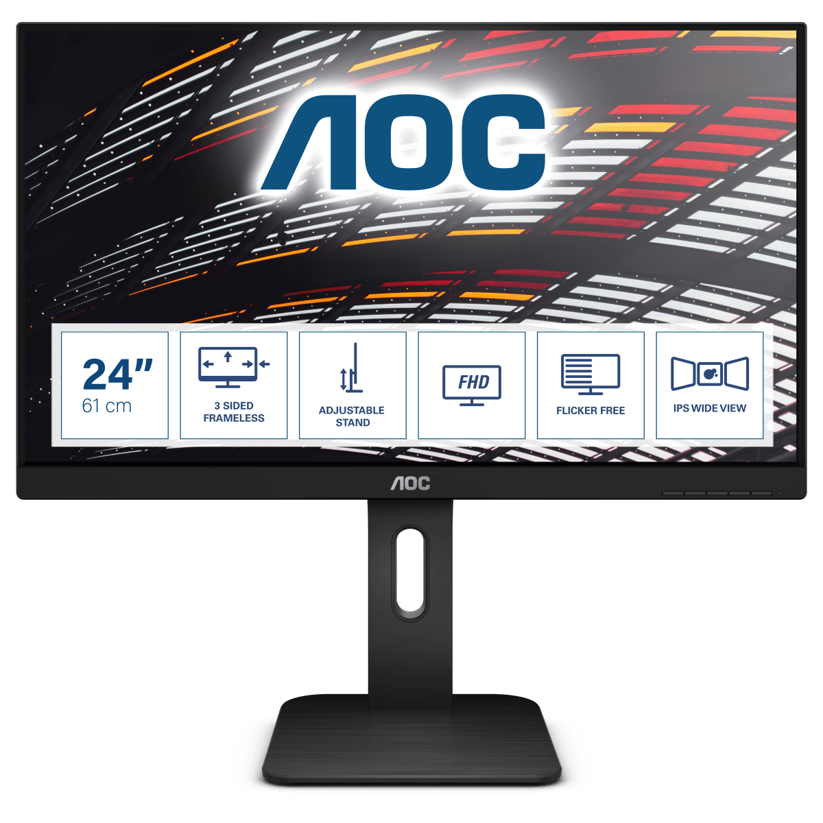 foto del prodotto aoc p1 x24p1 monitor pc 61 cm 24 1920 x 1200 pixel wuxga led nero