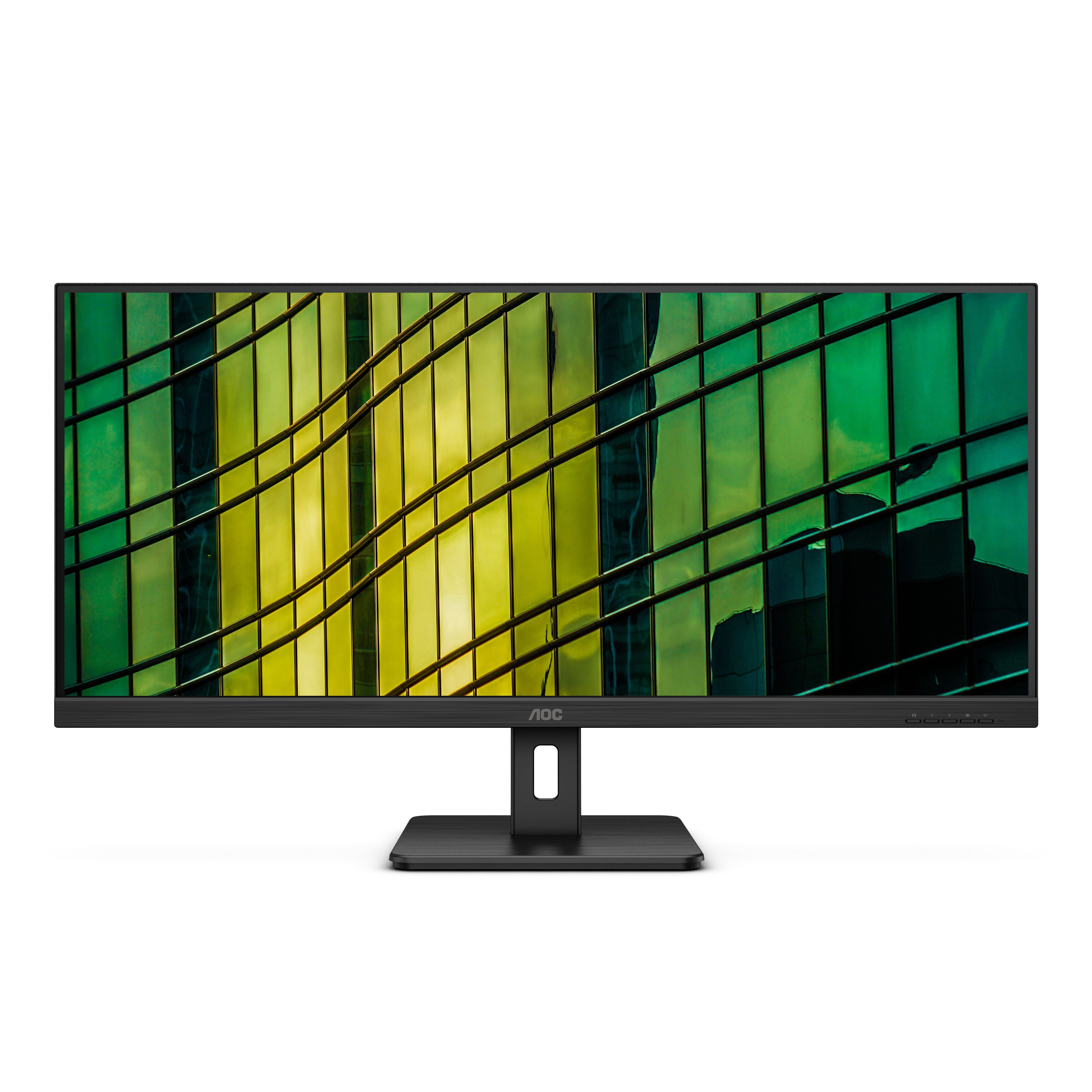 foto del prodotto aoc u34e2m monitor pc 86,4 cm 34 3440 x 1440 pixel wide quad hd nero