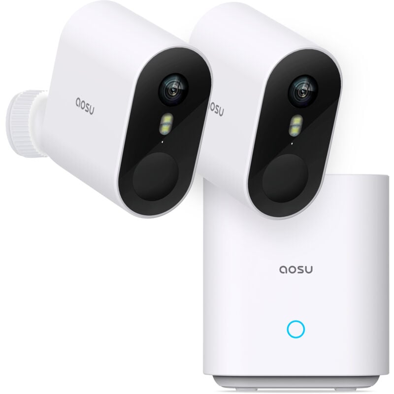 foto del prodotto aosu - c6p c6p0.waeu02000 wlan ip kit videocamere sorveglianza 2048 x 1536 pixel