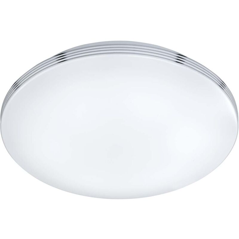 foto del prodotto apart plafoniera led bagno dimmer.con bordo cromo d.35