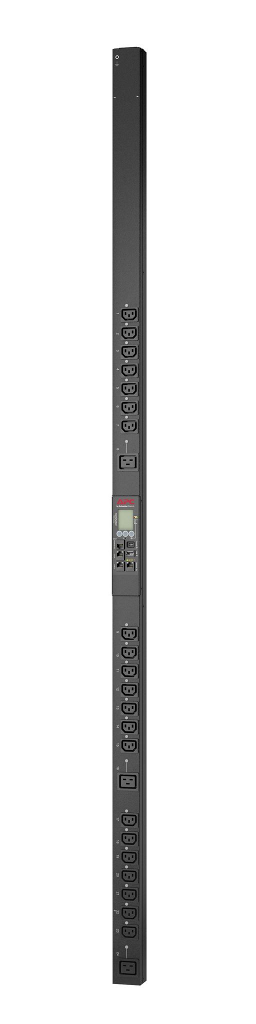 foto del prodotto apc apdu9959eu3 unit di distribuzione dell energia pdu 24 presa e ac 0u nero