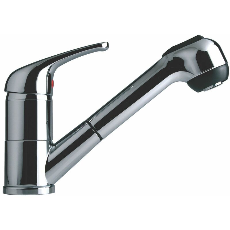 foto del prodotto apell rubinetto cucina miscelatore monocomando doccetta estraibile ap20cr cromato