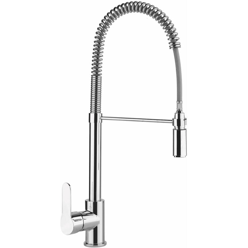 foto del prodotto apell rubinetto cucina miscelatore monocomando doccetta estraibile apg8993cr cromato