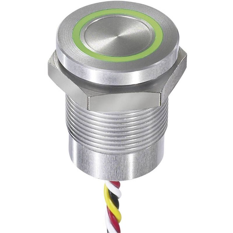 foto del prodotto apem cpb2110000ngsc cpb2110000ngsc pulsante a sensore 12 v 0.2 a momentaneo verde, rosso ip68, ip69k 1 pz.