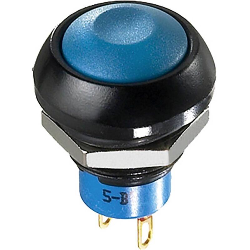 foto del prodotto apem ipr1sad2 ip series interuttore a pressione 12 v/dc 4 a 1 x on / off permanente ( x a) 12 mm x 20 mm ip67 1 pz.