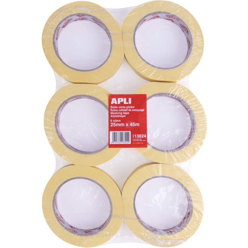 foto del prodotto apli kids 13824 nastro per mascheratura, 25 mm x 45 m