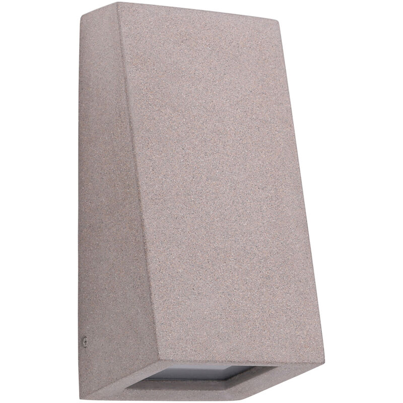 foto del prodotto aplique de pared exterior karen big acabado cemento ip44 15w e27