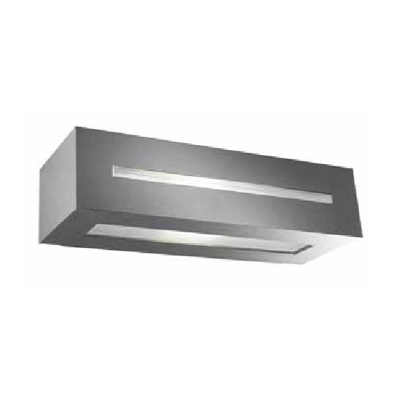 foto del prodotto aplique ip44 alfil e27 23w gris urbano