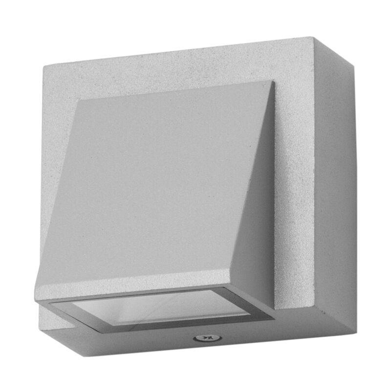 foto del prodotto aplique ip54 loyd single emission led 2,1w 3000k gris 96lm