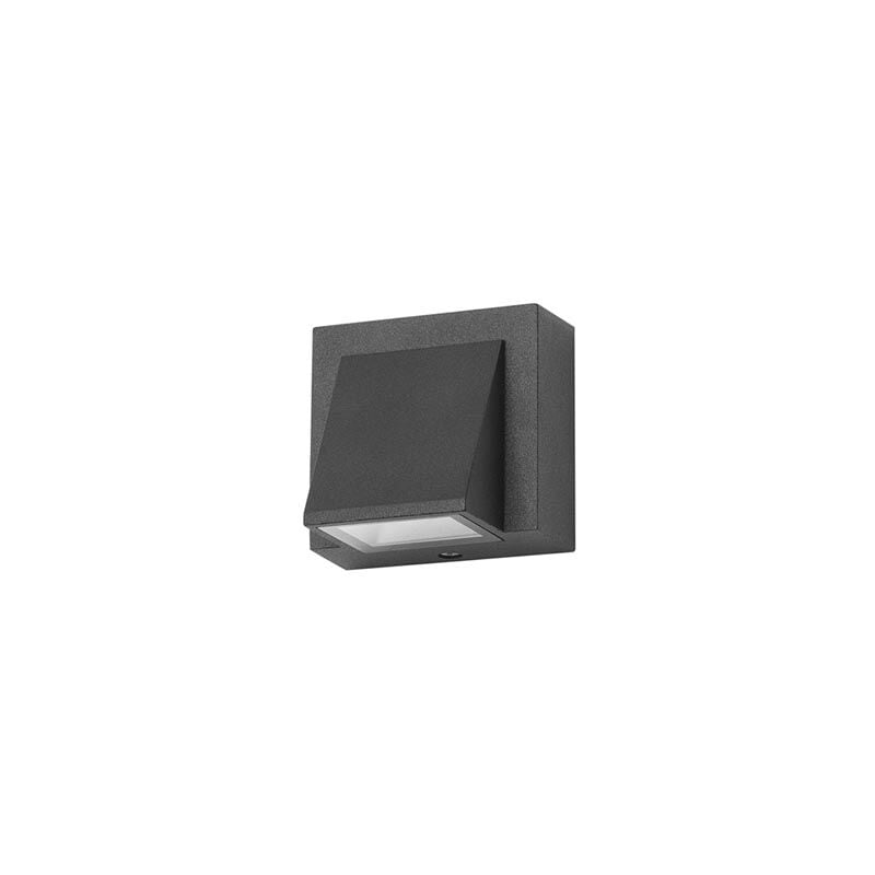 foto del prodotto aplique ip54 loyd single emission led 2,1w 3000k negro 96lm
