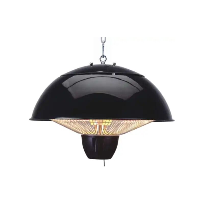 foto del prodotto apollon stufa radiante con resistenza alogena da soffitto per esterno 1500w