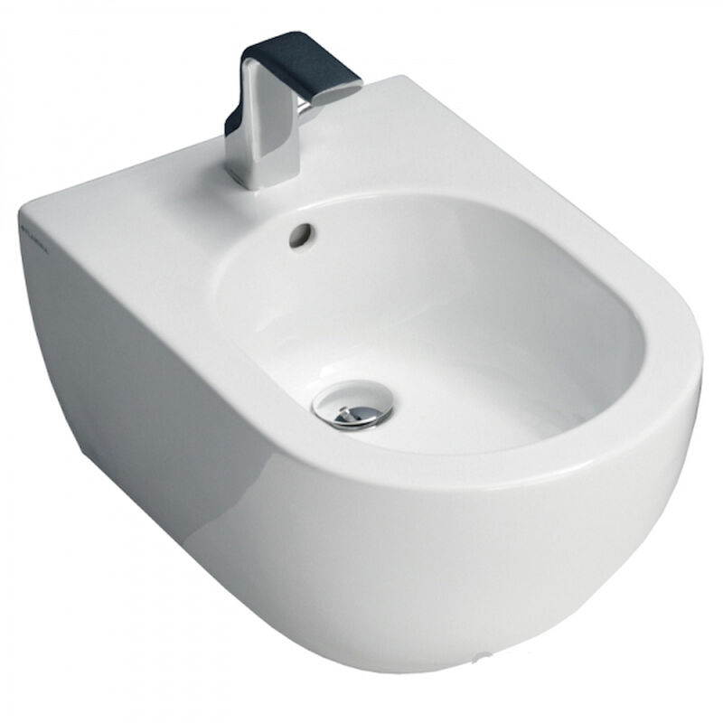 foto del prodotto app ap218lat bidet sospeso 1 foro latte codice prod ap218lat flaminia