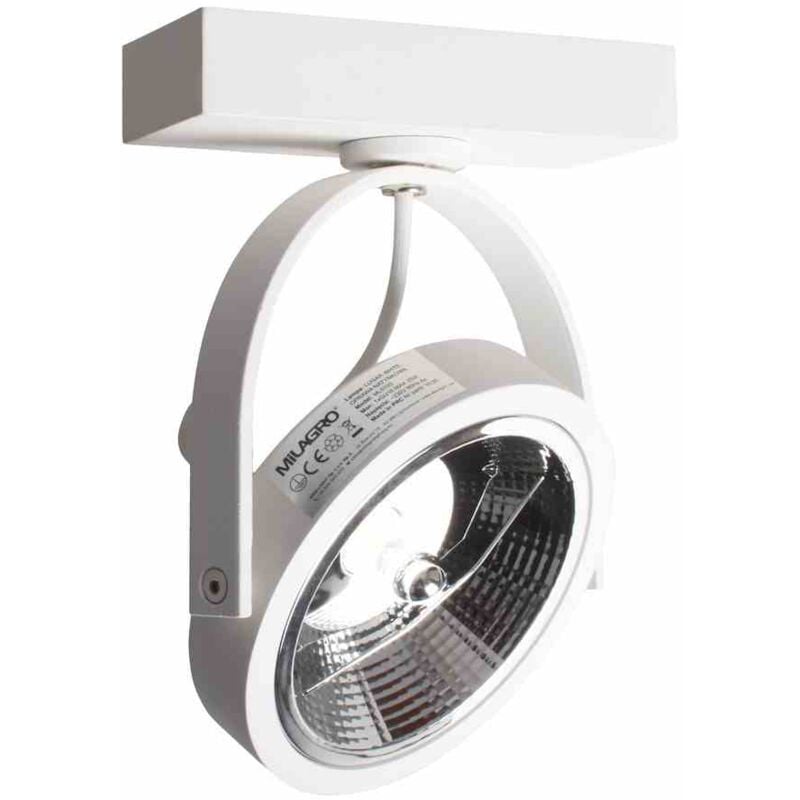 foto del prodotto apparecchio da superficie lugar bianco 1xar111 gu10