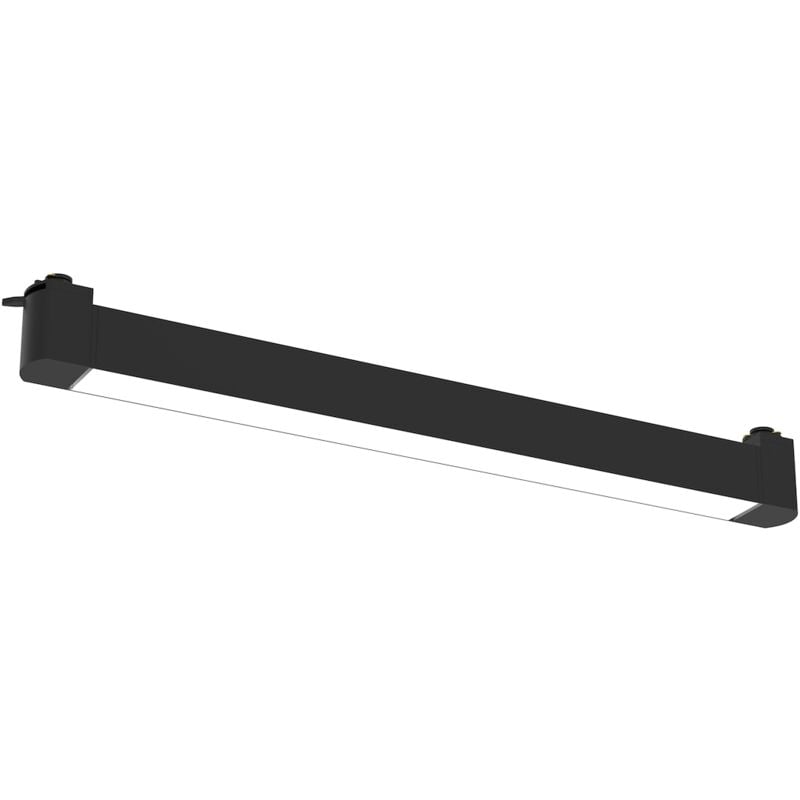 foto del prodotto apparecchio di illuminazione a binario led otis black 21w