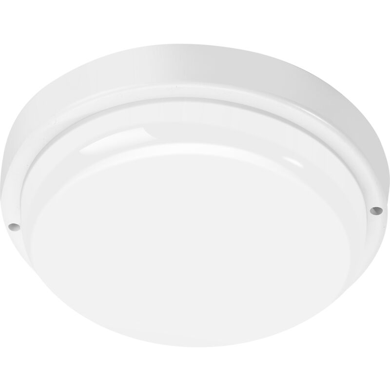 foto del prodotto apparecchio di illuminazione a canale circolare davo 18w 4000k ip64 bianco