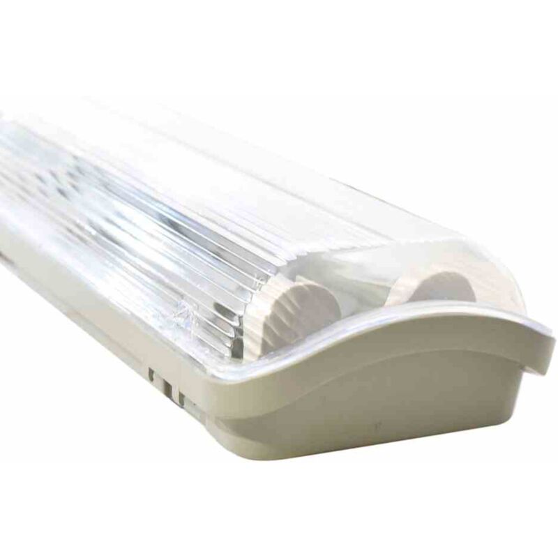 foto del prodotto apparecchio ermetico 2x120cm per lampada fluorescente a led