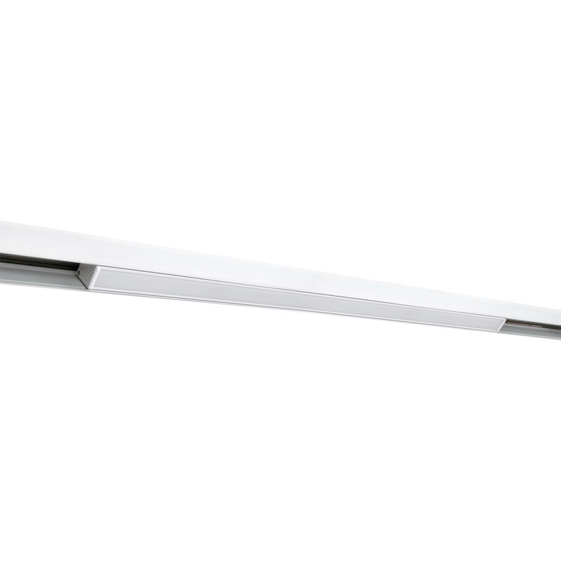 foto del prodotto apparecchio lineare opalino cct a binario magnetico 24w mi
