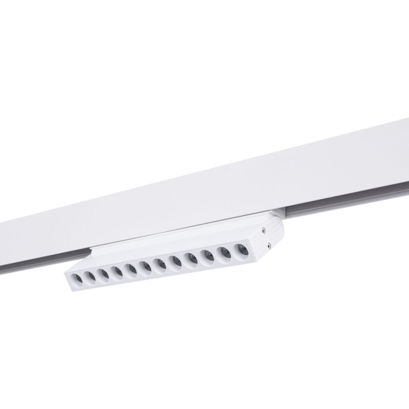 foto del prodotto apparecchio lineare orientabile cct a binario magnetico 10w 