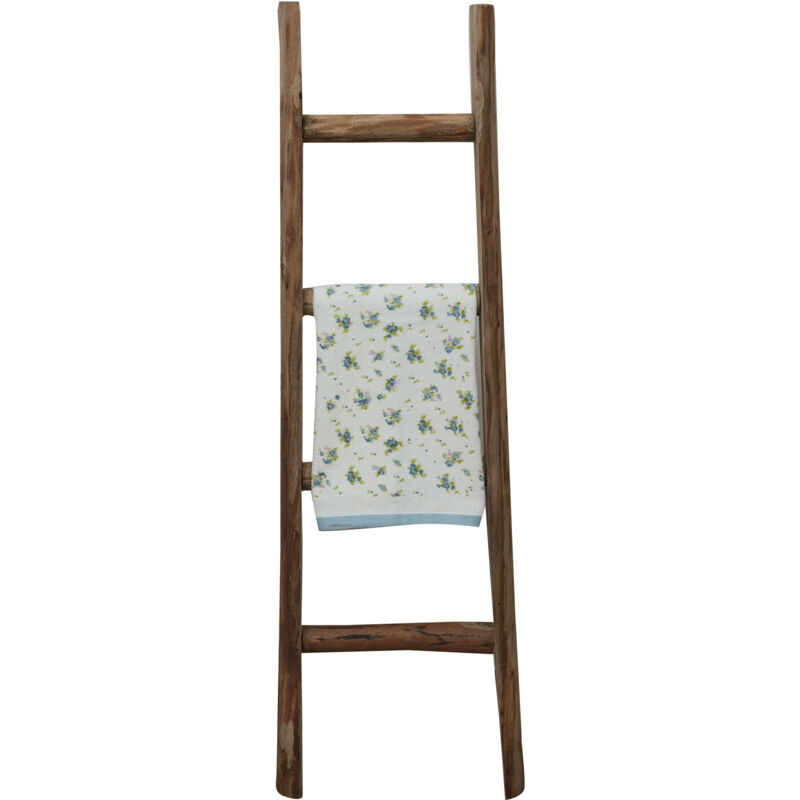 foto del prodotto appendi asciugamani scaletta in legno portaoggetti scala porta asciugamani bagno da terra scaletta decorativa da muro moderna