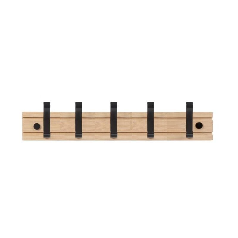 foto del prodotto appendiabiti appendiabiti 5 ganci attivi appendiabiti robusto bamb 50cm 