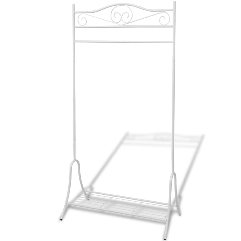 foto del prodotto appendiabiti bianco in acciaio cod mxl 67823
